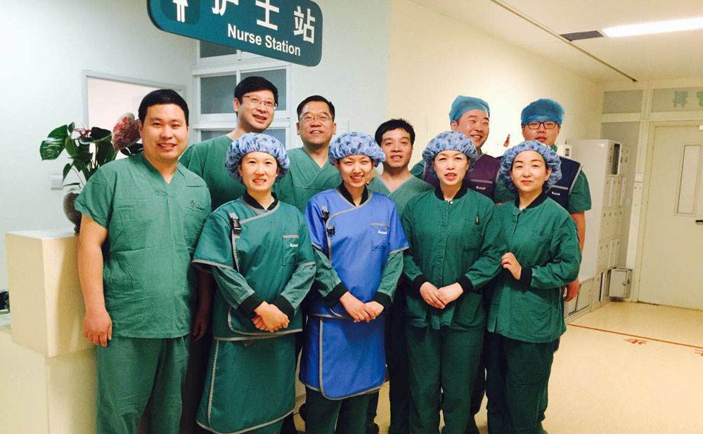 东院介入诊疗科合影